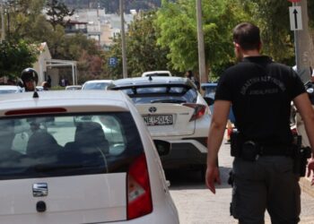 Απολογία στον ανακριτή των τεσσάρων συλληφθέντων για την απαγωγή 24χρονου στην Αθήνα, Τετάρτη 28 Μαΐου 2025. (Φωτ.: Eurokinissi/Γιάννης Παναγόπουλος)