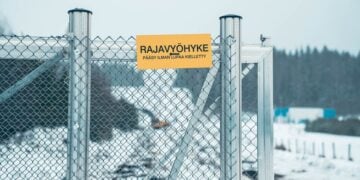 Εικόνα από τα σύνορα Ρωσίας-Φινλανδίας στην Πέλκολα της Ιμάτρας (φωτ.: https://raja.fi/)