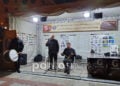 Στην εκδήλωση μετείχαν ο Στάθης Τσαϊρίδης στο τραγούδι, ο Γιάννης Σανίδης στη λύρα και ο Νίκος Φιλιππίδης στο νταούλι (φωτ.: Έλλη Τσολάκη)