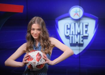 Η ηθοποιός Γεωργία Μεσαρίτη (φωτ.: opap.gr)