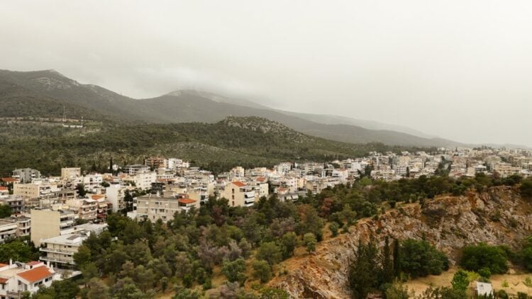 Αφρικανική σκόνη πάνω απο την Αθήνα (φωτ.: Δήμητρα Κούτρα
/TOKLIK.GR/EUROKINISSI)