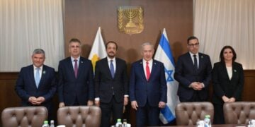 Συνάντηση του Νετανιάχου-Χριστοδουλίδη στο Ισραήλ (φωτ.: x.com/IsraeliPM)