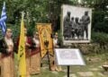 Στιγμιότυπο από τις περσινές εκδηλώσεις για την επέτειο της γενοκτονίας (φωτ.: facebook/Σύλλογος Ποντίων Έδεσσας Αγ. Θεόδωρος Γαβράς)