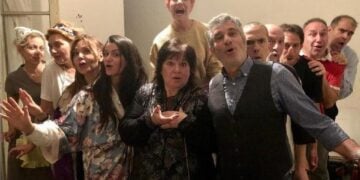 Θεατρικό εργαστήρι του δήμου Καλλιθέας (φωτ.: Αφίσα για την θεατρική παράσταση Χαβιάρι & Φακές που διοργανώνει ο Σύλλογος Ποντίων «Αργοναύται-Κομνηνοί»)