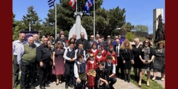 Στιγμιότυπο από τις περσινές εκδηλώσεις μνήμης στο Τορόντο (φωτ.: facebook/Brotherhood Pontion Toronto «Panagia Soumela»)