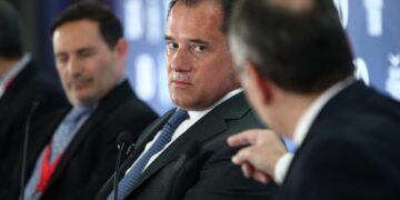 Ο Άδωνις Γεωργιάδης κατέθεσε σήμερα στη δίκη σε υψηλούς τόνους (φωτ. αρχείου: EUROKINISSI/Αργυρώ Αναστασίου)