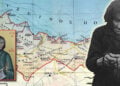 «Παρακαλώ σας πολλά υπομονήν» γράφει το ειλητάριο που φαίνεται να κρατάει η αγία στην αγιογραφημένη εικόνα της (εικ.: Αλεξία Ιωαννίδου)