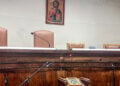 Αίθουσα δικαστηρίου στην Ευελπίδων (φωτ.: EUROKINISSI / Δήμητρα Κούτρα)