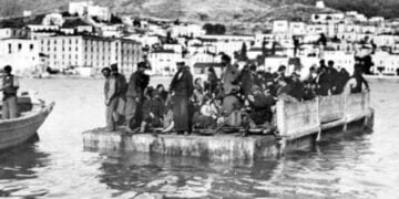 Ελληνορθόδοξοι πρόσφυγες από τη Σαμψούντα το 1923, κατά τη διάρκεια της ανταλλαγής πληθυσμών μεταξύ Ελλάδας και Τουρκίας (φωτ.: wikipedia commons)