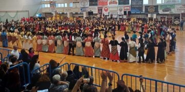 Στιγμιότυπο από το 14ο Παιδικό-Εφηβικό Φεστιβάλ Ποντιακών Χορών (φωτ.: Facebook / Δήμος Κιλκίς)
