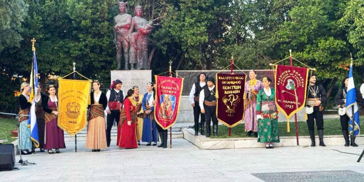 Στιγμιότυπο από την Πλατεία Δαβάκη, Δευτέρα 19 Μαΐου 2025 (φωτ.: Facebook / Κώστας Ασκούνης)