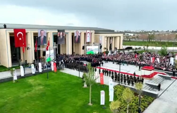 Στιγμιότυπο από την τελετή των εγκαινίων (φωτ.: Χ/Recep Tayyip Erdoğan)