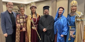Οι ιστορικές γυναικείες μορφές του Βυζαντίου με... σάρκα και οστά (φωτ.: facebook/Greek Orthodox Parish and Community of Kogarah)