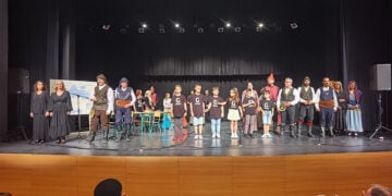 Στιγμιότυπο από την παράσταση της Ένωσης Ποντίων Φθιώτιδας (φωτ.: Lamia Report)