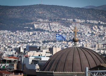 O τρούλος της Μητρόπολης Αθηνών (φωτ.: WCC / Ivars Kupcis