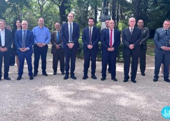 Στιγμιότυπο από το Μνημείο Γενοκτονίας που βρίσκεται στο Δημοτικό Πάρκο της Νάουσας (φωτ.: Δήμος Ηρωικής Πόλης Νάουσας)