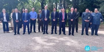 Στιγμιότυπο από το Μνημείο Γενοκτονίας που βρίσκεται στο Δημοτικό Πάρκο της Νάουσας (φωτ.: Δήμος Ηρωικής Πόλης Νάουσας)