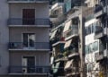 Μπαλκόνια διαμερισμάτων σε πολυκατοικίες στην Αθήνα (φωτ.:  EUROKINISSI / Γιάννης Παναγόπουλος)