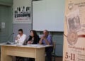 Από αριστερά: Ελπίδα Χοχλιουρού, Σοφία Ιακωβίδου, Γιώργος Γεωργιάδης (φωτ.: Facebook / Ένωση Ποντίων Πιερίας)