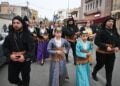 Μικρά και μεγάλα μέλη της Ευξείνου Λέσχης Αχαρνών και Αττικής «Ο Καπετάν Ευκλείδης» στις εκδηλώσεις (φωτ.: Δήμος Αχαρνών)