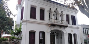 Οικία εμπόρου Κοσμά Πανά. Πρίγκηπος, Οκτώβριος 2024 (φωτ.: Αρχείο Ερευνητικού Προγράμματος ΠΑΜΑΚ «Πολιτισμικό και Οικιστικό Απόθεμα των Ελληνικών Κοινοτήτων της Προποντίδας (Μικρά Ασία)»