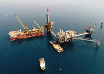 Οι εξέδρες του Πρίνου (φωτ.: energean)