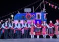 Μέλη του Πολιτιστικού Συλλόγου Σκεπαστού «Η Ανατολική Ρωμυλία» στη διάρκεια των εκδηλώσεων (φωτ.: facebook/Σύλλογος Σκεπαστού Η Ανατολική Ρωμυλία)