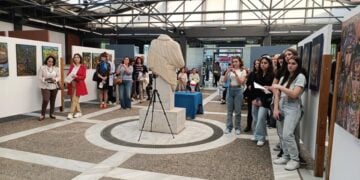 Άποψη της έκθεσης στο Αρχαιολογικό Μουσείο Δράμας (φωτ.: Σοφία Αμπερίδου)