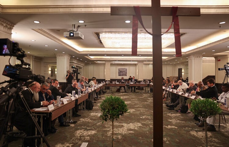 Στιγμιότυπο από την έναρξη του συνεδρίου της Επιτροπής των Εκκλησιών για τις Διεθνείς Υποθέσεις (φωτ.: WCC / Ivars Kupcis)