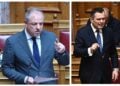 Μοντάζ φωτογραφιών του Διονύση Σταμενίτη και του Χρήστου Μπουκώρου (φωτ.: Γιάννης Παναγόπουλος/ Κώστας Τζούμας/ EUROKINISSI)