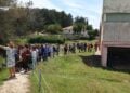 Φίλοι και μέλη της Ένωσης Ποντίων Πιερίας ξεναγούνται στον ιστορικό χώρο της Αμφίπολης Σερρών (φωτ.: Ένωση Ποντίων Πιερίας)
