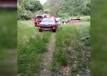 Στιγμιότυπο από την επιχείρηση της ΕΜΑΚ στο σημείο (φωτ.: glomex)