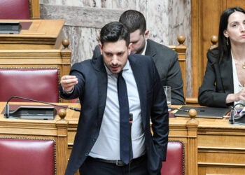 Από τη συζήτηση στην Ολομέλεια της Βουλής για τον ΚΟΚ
(φωτ.: EUROKNISSI / Δήμητρα Κούτρα / Toklik)