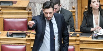 Από τη συζήτηση στην Ολομέλεια της Βουλής για τον ΚΟΚ
(φωτ.: EUROKNISSI / Δήμητρα Κούτρα / Toklik)