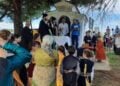 Στιγμιότυπο από παλιότερη υποδοχή της ιερής εικόνας του Αγίου Ιωάννη του Τραπεζούντιου (φωτ.: facebook/Δέσποινα Στεφανίδου)
