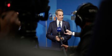 (Φωτ.: ΑΠΕ-ΜΠΕ / Γραφείο Τύπου Πρωθυπουργού / Δημήτρης Παπαμήτσος)