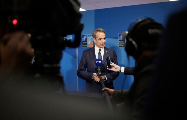 (Φωτ.: ΑΠΕ-ΜΠΕ / Γραφείο Τύπου Πρωθυπουργού / Δημήτρης Παπαμήτσος)