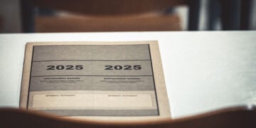 Στιγμιότυπο από Γενικό Λύκειο του Πύργου Ηλείας (φωτ.: EUROKINISSI / Γιάννης Σπυριούνης)