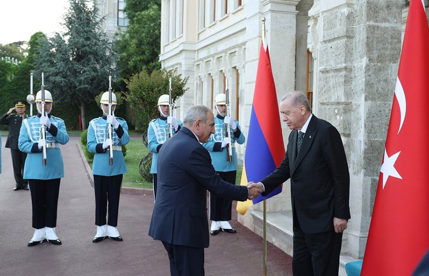 (Φωτ. αρχείου: EPA / Γραφείο Τύπου Τουρκικής Προεδρίας)
