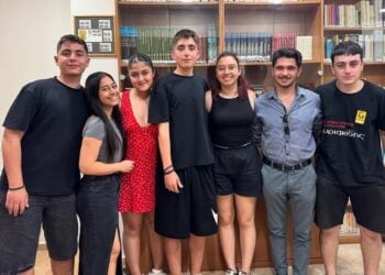 Το νέο διοικητικό συμβούλιο του συλλόγου (φωτ.: facebook/Σύλλογος Ποντίων Φοιτητών και Σπουδαστών Θεσσαλονίκης)