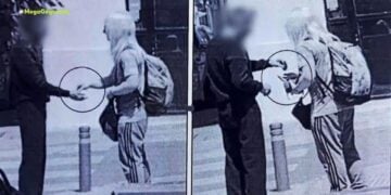 Στιγμιότυπα από τη δράση της 29χρονης ψυχιάτρου (φωτ.: glomex)