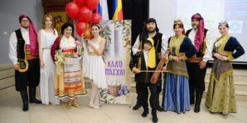 Στιγμιότυπο από το ελληνικό φεστιβάλ που έγινε στο Ροστόφ επί του Ντον (φωτ.: rostovchanka-media.ru)