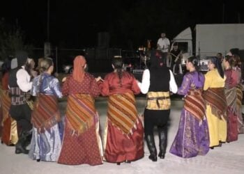 Στιγμιότυπο από το περσινό γλέντι του συλλόγου (φωτ.: YouTube)