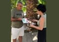 Μανώλης Γκιούνκα, λαχειοπώλης στο Ηράκλειο Κρήτης (φωτ.: ΟΠΑΠ)