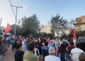 Από τη συγκέντρωση στην Πλατεία Γενοκτονίας στην περιοχή της Γκορυτσάς στον Ασπρόπυργο (φωτ.: 902.gr)