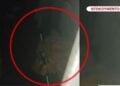 Στιγμιότυπο από το βίντεο που τράβηξε γείτονας και διακρίνεται το μωρό να είναι μόνο του στο μπαλκόνι (φωτ.: glomex)