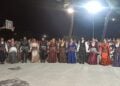 Το χορευτικό της Ένωσης Ποντίων και Μικρασιατών Λάρισας «Οι Ακρίτες» στο 14ο Αντάμωμα Όσσας Λάρισας (φωτ.: facebook.com/Ένωση Ποντίων Και Μικρασιατών Λάρισας Οι Ακρίτες)