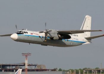 Antonov An-24 (φωτ. αρχείου: x.com/OSPSF)
