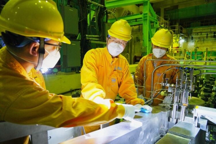 Εικόνα από το πυρηνικό εργοστάσιο China National Nuclear Corporation (CNNC) στην Κίνα (φωτ. αρχείου: EPA/XINHUA / CNNC)