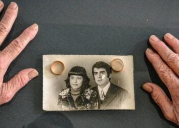 Μαρτυρία από τα podcasts στην «Έκθεση Κύπρος 1974, η μνήμη είναι η μόνη πατρίδα των ανθρώπων»/ Βουλή των Αντιπροσώπων της Κύπρου & Βουλή της Ελλάδος, 2024 (πηγή: facebook.com/ peopleofcyprusofficial )